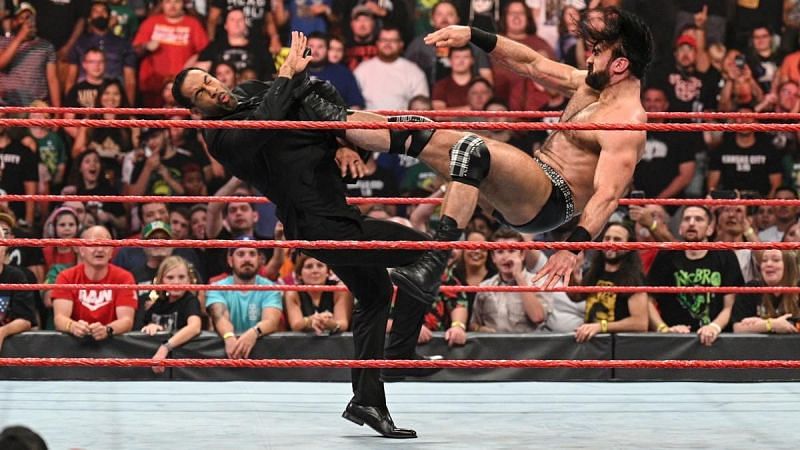 Drew McIntyre has been brutal on WWE RAW lately