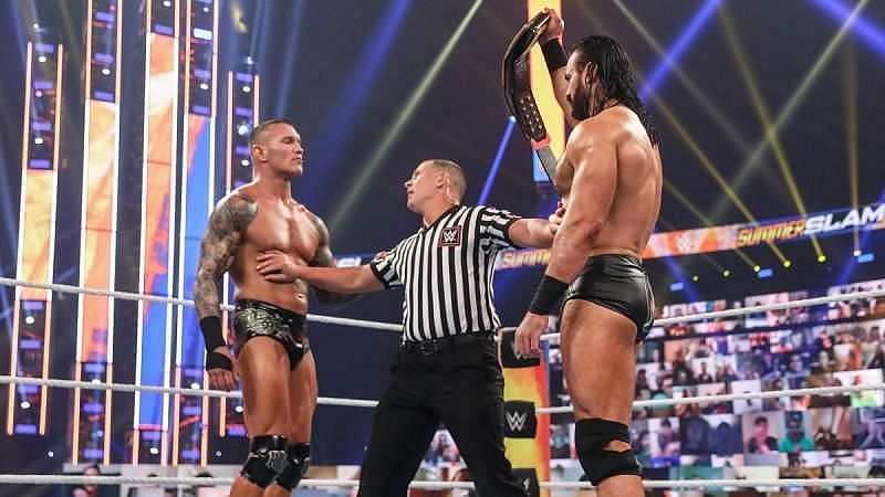 Drew McIntyre and Randy Orton