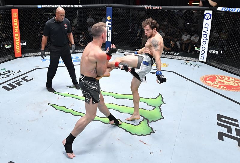 Melsik Baghdasaryan made a serious impact in his UFC debut by knocking out Collin Anglin
