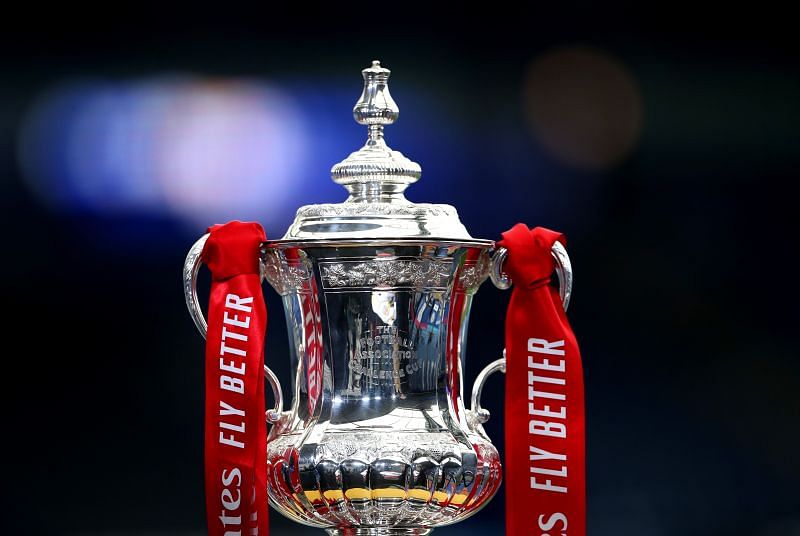 Manchester United are in pole position for domestic success (FA Cup in picture)