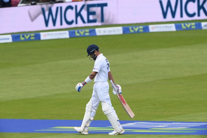 Virat Kohli failed to reach double digits in the first innings at Headingley.