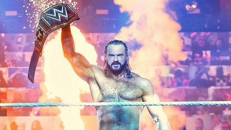 Drew McIntyre as the WWE Champion