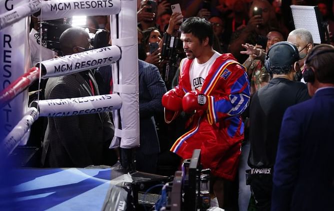 “Accept, assess, improve, do better” - Michael Bisping questions Manny Pacquiao for making "excuses"
