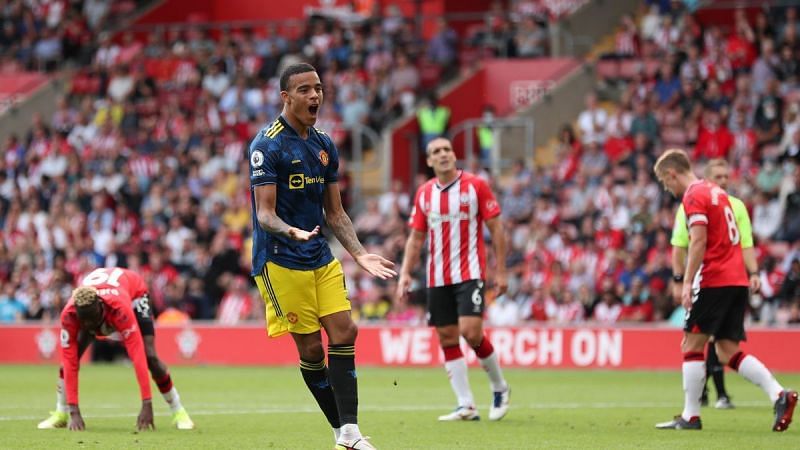Mason Greenwood rescued a point for Manchester United in the south coast.