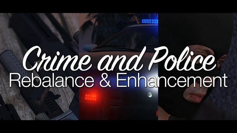 rebalancing the police can drastically change car chases (image via gta5mods.com)