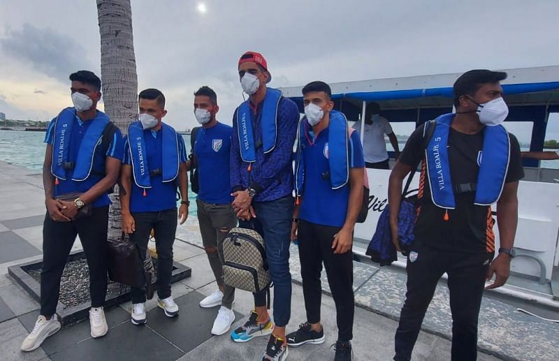 India land in Maldives for 2021 SAFF Championship