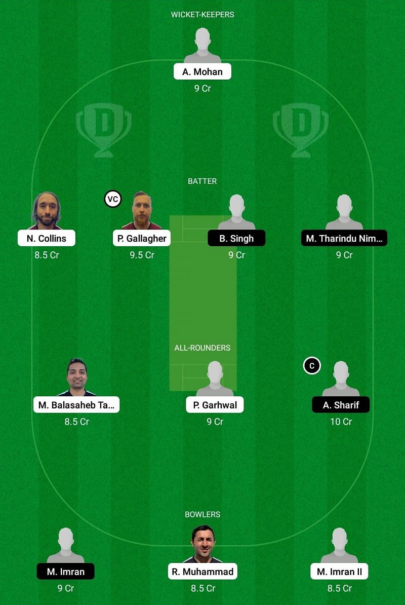 FIN vs ITA Dream11 Team - 1