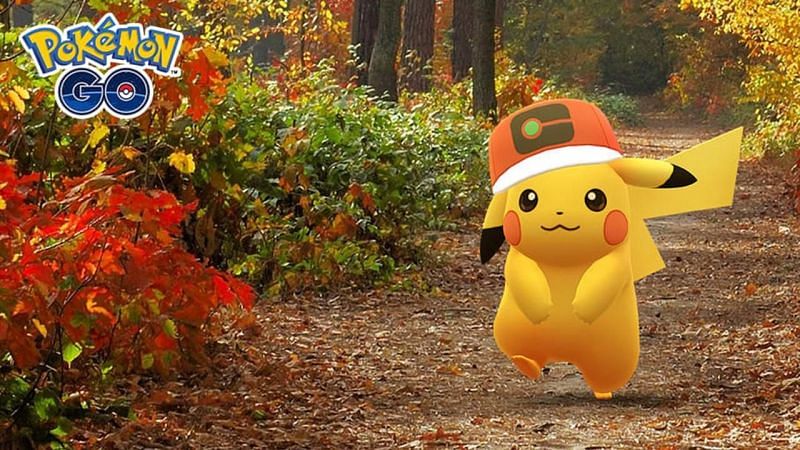 A promotional Pikachu image for Pokemon GO (Image via Niantic)