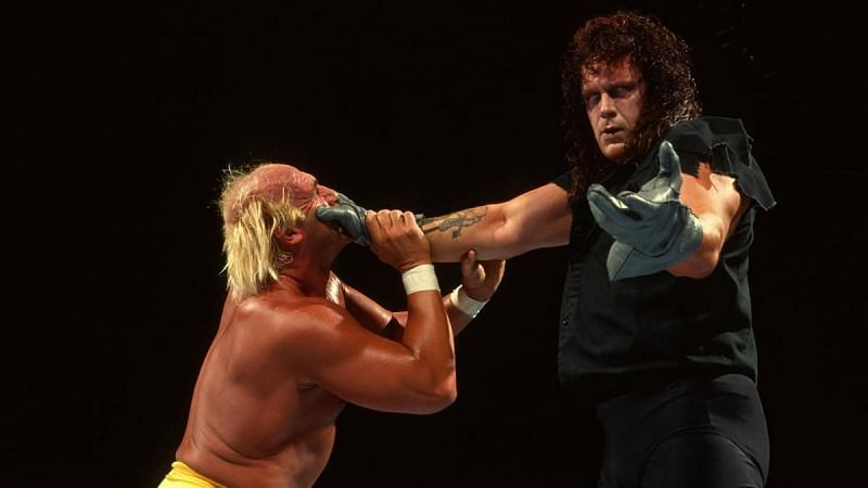The Undertaker and Hulk Hogan in WWE