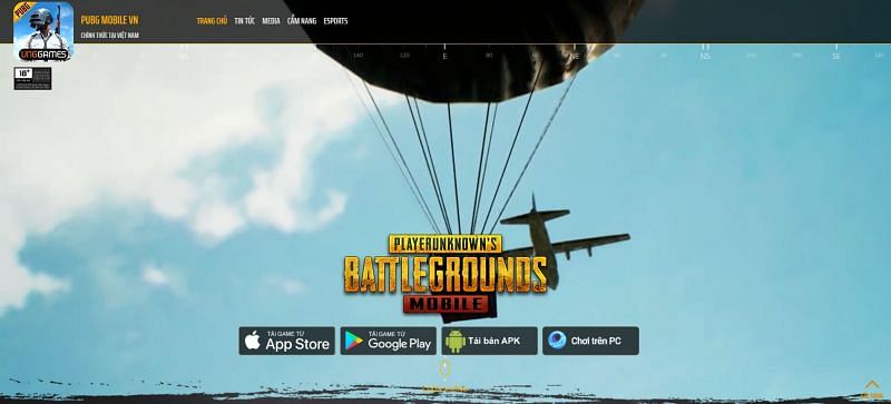 Users need to click on the button with the Android symbol (Image via PUBG Mobile VN)