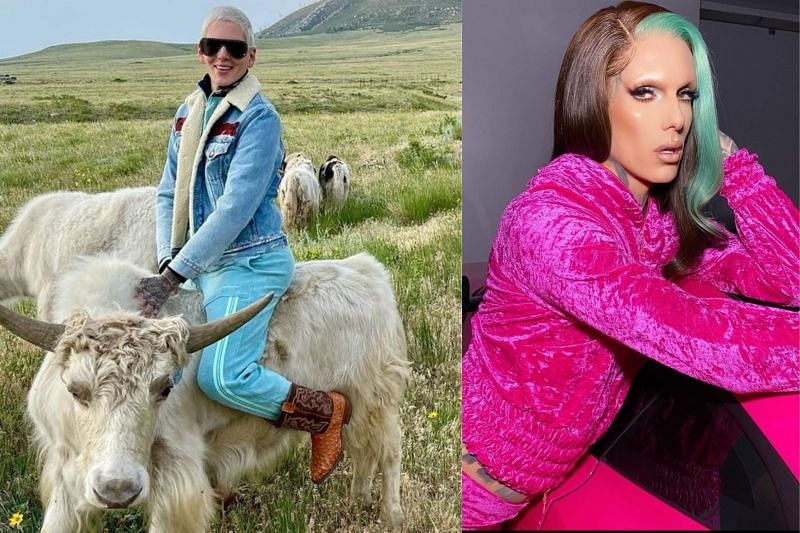 Jeffree Star has responded to the yak butchering claims (Images via Jeffree Star/Instagram)