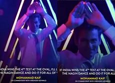 IPL 2021: [Watch] Mohammad Kaif does naagin dance after he promises to do it if India wins the Oval Test