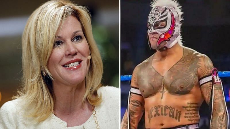 JBL&#039;s wife Meredith Ann Whitney is a big fan of Rey Mysterio