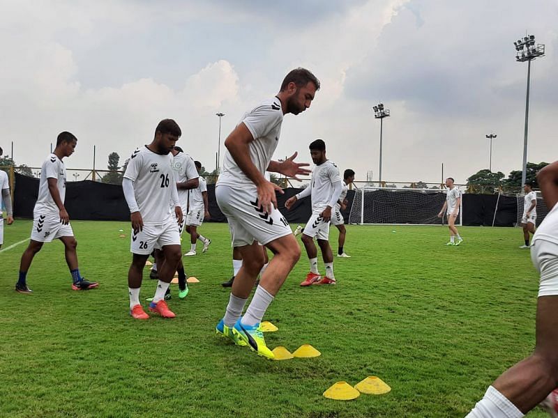 Mohammedan SC players in training. (&copy;Twitter)