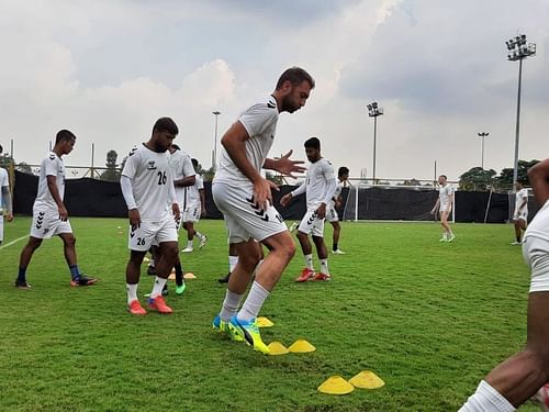 Mohammedan SC players in training. (©Twitter)