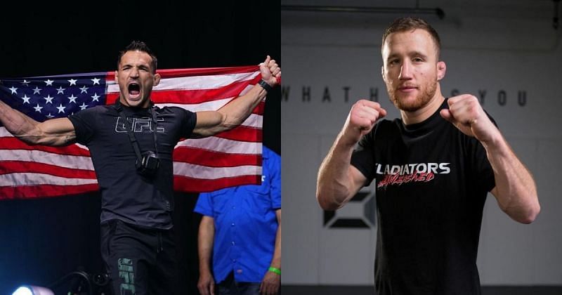Michael Chandler (left) and Justin Gaethje (right) [Images Courtesy: @mikechandlermma @justin_gaethje on Instagram]