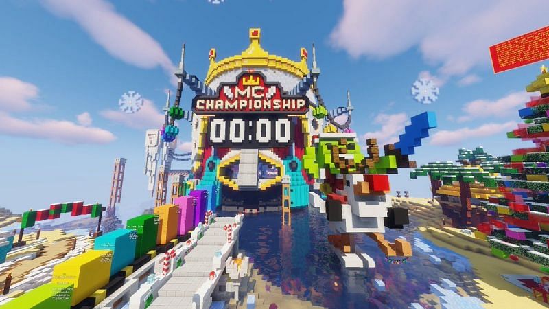 Minecraft Championship 17 concluded with Team Cyan Coyotes in 7th (Image via Minecraft Championships)