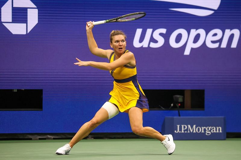 Simona Halep is into the third round of the US Open for the first time since 2016