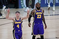 "My twin, I need that GOAT 6 jersey ASAP!"- LeBron James on Alex Caruso wearing No.6 jersey for Chicago Bulls