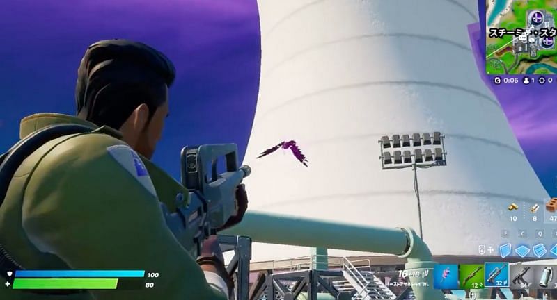 Golden and Purple crows in Fortnite Chapter 2 Season 8 (Image via ShiinaBR/Twitter)