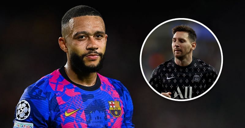 Memphis Depay picked former Barcelona captain Lionel Messi in his dream 5-a-side team