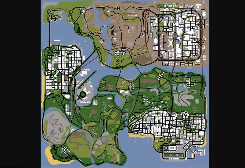 Gta 3 Map 2d Minecraft Map