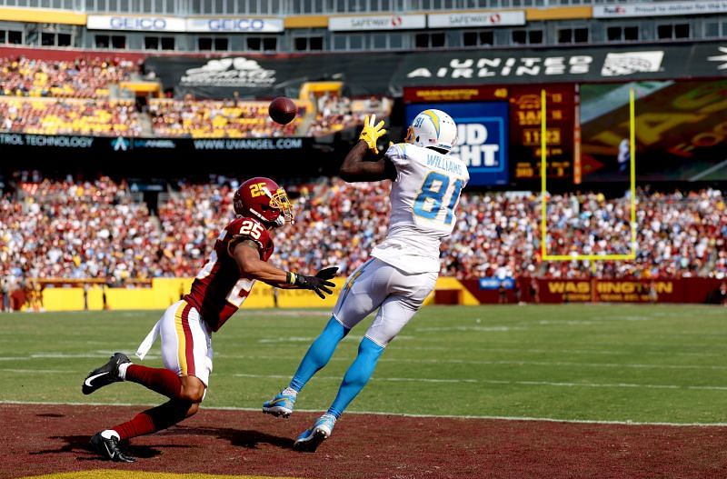 Los Angeles Chargers WR Mike Williams in Week 1 of the 2021 NFL season