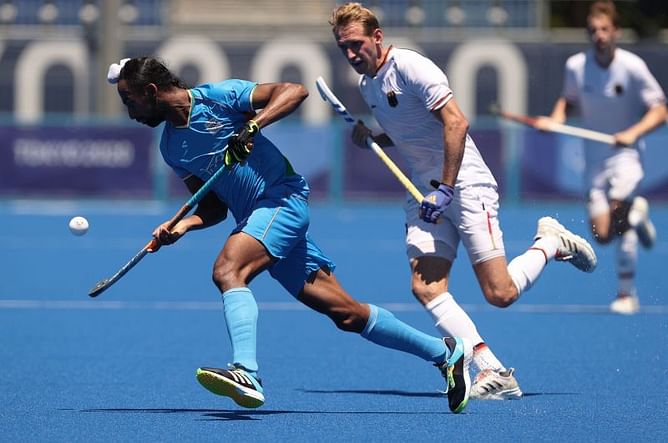 Indian hockey team midfielder Hardik reminisces his goal against Great Britain at Tokyo Olympics