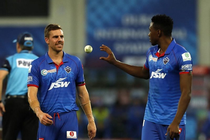 The South African duo of Anrich Nortje (L) and Kagiso Rabada have breathed fire with the ball