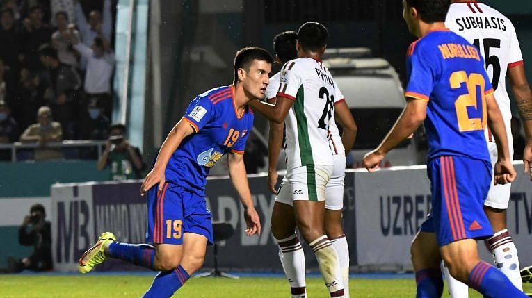 Norchaev scored three goals against ATK Mohun Bagan in the AFC Cup.