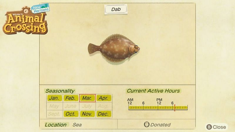 ab, a fish arriving in October for New Horizons (Image via Nintendo)