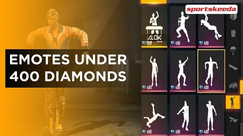 Best Free Fire emotes under 400 diamonds