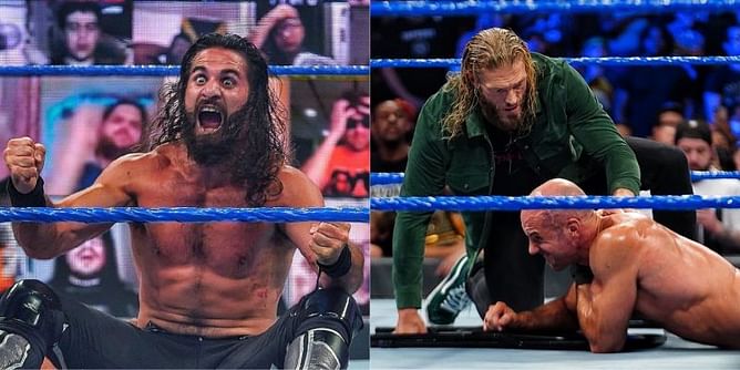 WWE Super SmackDown: 4 तरीके जिनसे ऐज और सैथ रॉलिंस के मैच का अंत हो सकता है