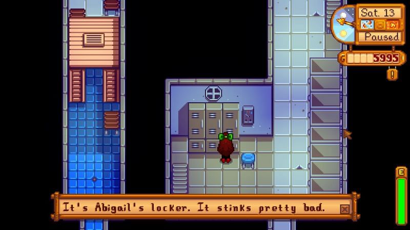 The bathhouse, which is one of the worst parts of the game, can be modded. Image via Stardew Valley