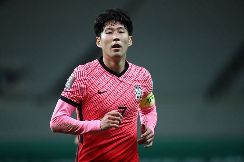 Son Heung-min is the highest-rated player from South Korea (Image via Getty)