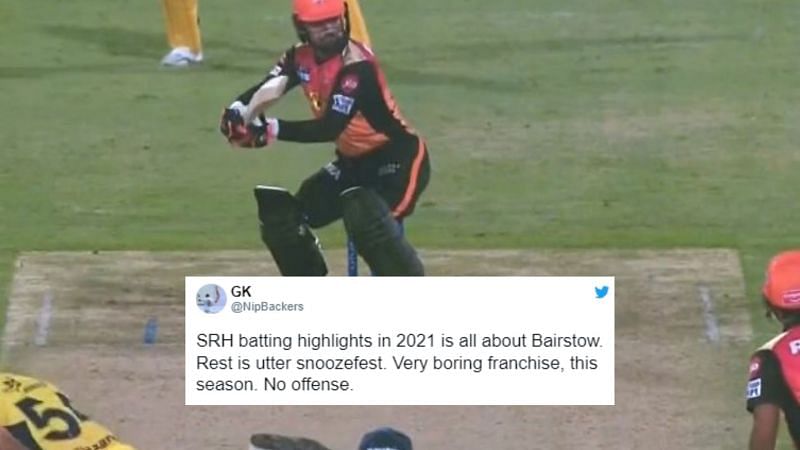 Fans troll SRH for slow batting