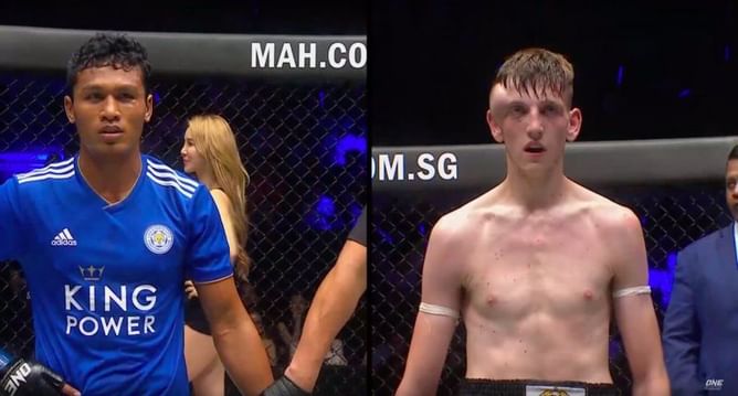 Watch: When MMA fighter George Mann suffered a massive hematoma against Smokin' Jo Nattawut at ONE Championship: Heart of the Lion