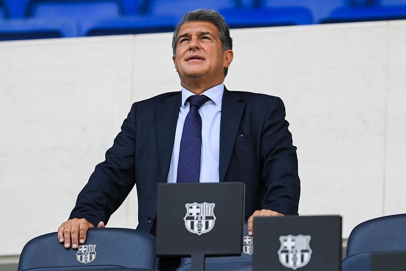 Joan Laporta is allegedly considering parting ways with the Dutchman