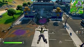 Fortnite: Steamy Stacks destroyed by mysterious purple cube following v18.10 update