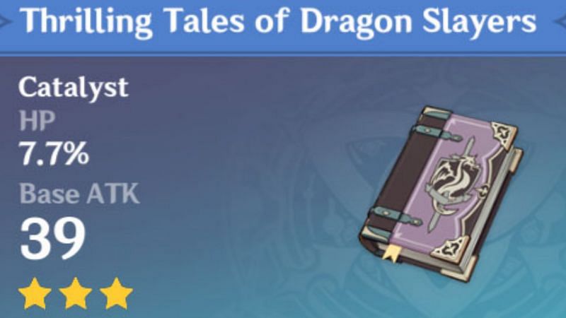Thrilling Tales of Dragon Slayers (Image via Genshin Impact)