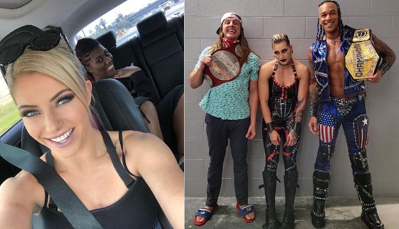 Several surprising friendship groups have been formed in WWE over the past few years