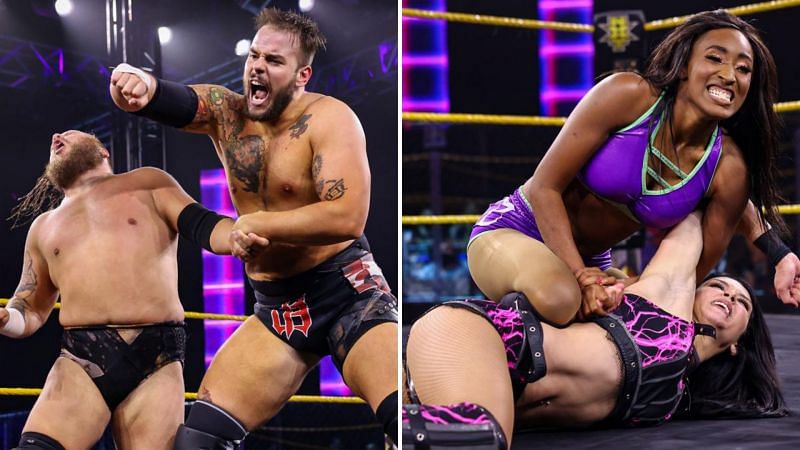 Joe Gacy battled Josh Briggs in a rematch on 205 Live