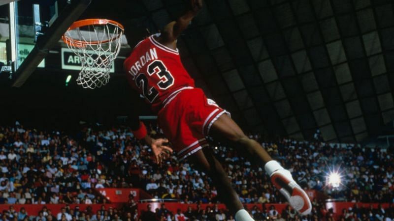 Peers just watched as Michael Jordan flew and flew higher