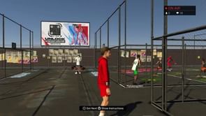 How to push in cages in NBA 2K22?