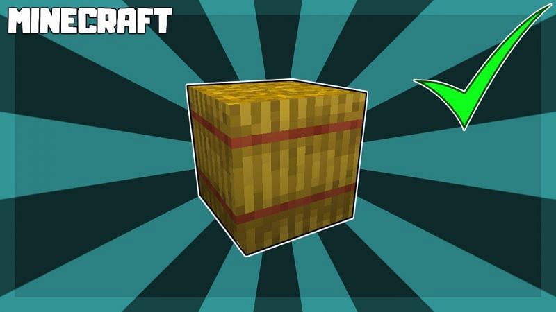 Hay bales in Minecraft: Everything you need to know