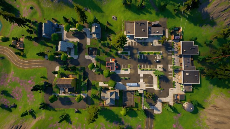 Retail Row is the best place to find cash registers in most buildings. (Image via Epic Games)