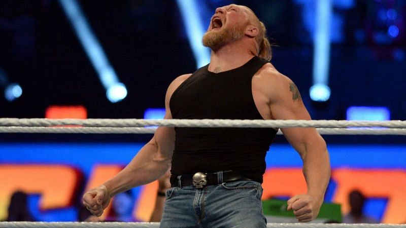 Brock Lesnar was a free agent before his WWE return at SummerSlam