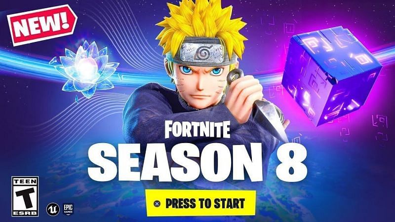 Image via Epic Games, Fortnite&#039;s Season 8 will bring Naruto for players to test out