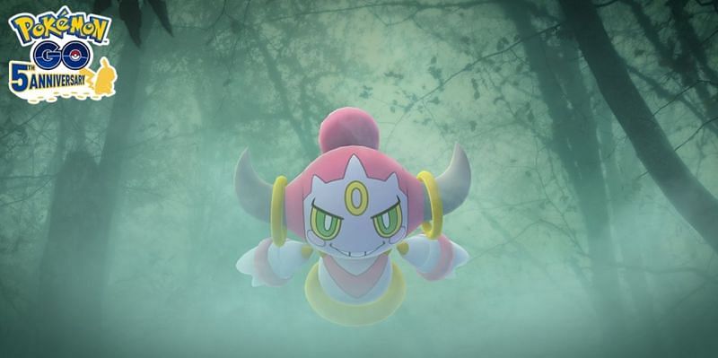 Hoopa has arrived in Pokemon GO (Image via Niantic)