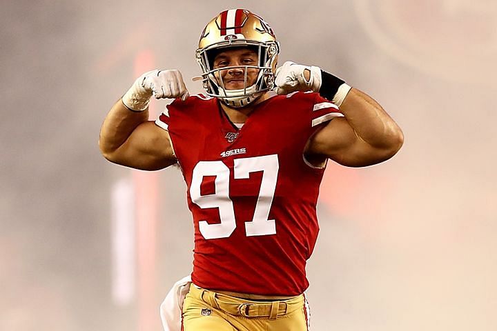 My pick for Defensive Player of the Year - Nick Bosa